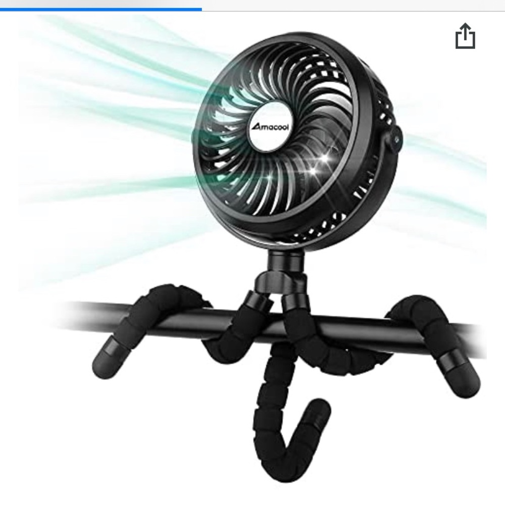 Brand new battery fan for strollers